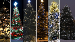 Rozzářené symboly Vánoc už zdobí města a vesnice na Valašsku. Kde mají ten nejhezčí vánoční strom?