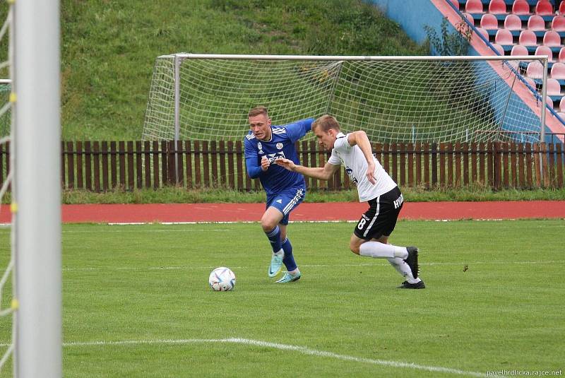 Fotbalisté Valašského Meziříčí prohráli s Polankou nad Odrou 0:2.