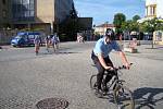 Celorebupliková kampaň čtyřiceti městy Cyklo-běh za Českou republiku bez drog 2008 měla v pátek (20.06.08) měla zastávku i ve Vsetíně