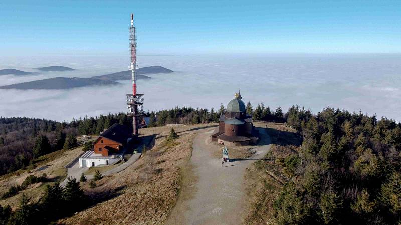 Pustevny ve čtyřech ročních obdobích