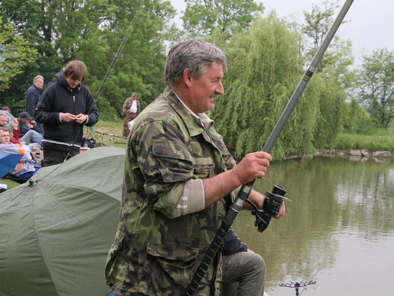 Vítězem rybářského závodu v Podlesí se stal dvaapadesátiletý Radovan Blažek 