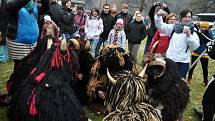 Ve Valašském muzeu v přírodě v Rožnově pod Radhoštěm se v sobotu 14. prosince uskutečnil tradiční Vánoční jarmark. 