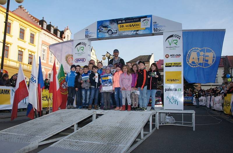 Slavnostní start Valašské rally