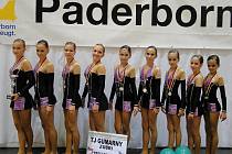 Gymnastky ze Zubří na 4. ročníku mezinárodního pohárového závodu Pader Gymnastics Cup 2011 v Německu skončila na krásném druhém místě. 