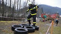 Členové Sboru dobrovolných hasičů Velké Karlovice – Tísňavy uspořádali v neděli 6. března 2016 ve Ski areálu Razula ve Velkých Karlovicích soutěž v disciplínách TFA nazvanou Zimní železný hasič Velkých Karlovic.