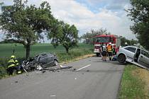 Dopravní nehoda u Kelče.