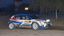 Valašská rally 2018 - 1. etapa  Shakedown, RZ 1 Fulnek, RZ 3 Lešná, RZ 6 Lešná