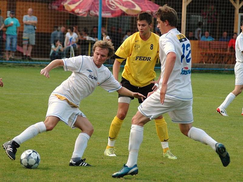 Ve valašském derby Kateřinice – Vsetín se hrál krásný fotbal, který přinesl remízu 3:3.