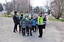 Děti ze Základní školy Šafaříkova ve Valašském Meziříčí se zapojily do projektu Týden s BESIPem. Osvěžily si znalosti dopravních předpisů.