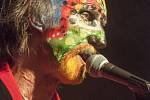 Arthur Brown vystupuje na 34. ročníku festivalu Valašský špalíček ve Valašském Meziřičí.