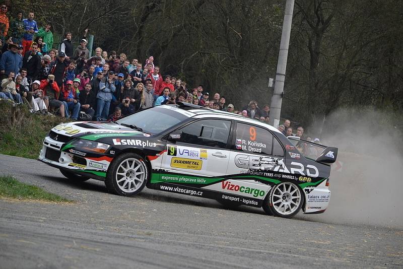 Valašská rally 2014.