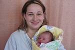 Babrora Šochová ze Zubří s dcerou Julií, narozena 24. 3. 2008 ve Valašském Meziříčí, váha: 3,15 kg.