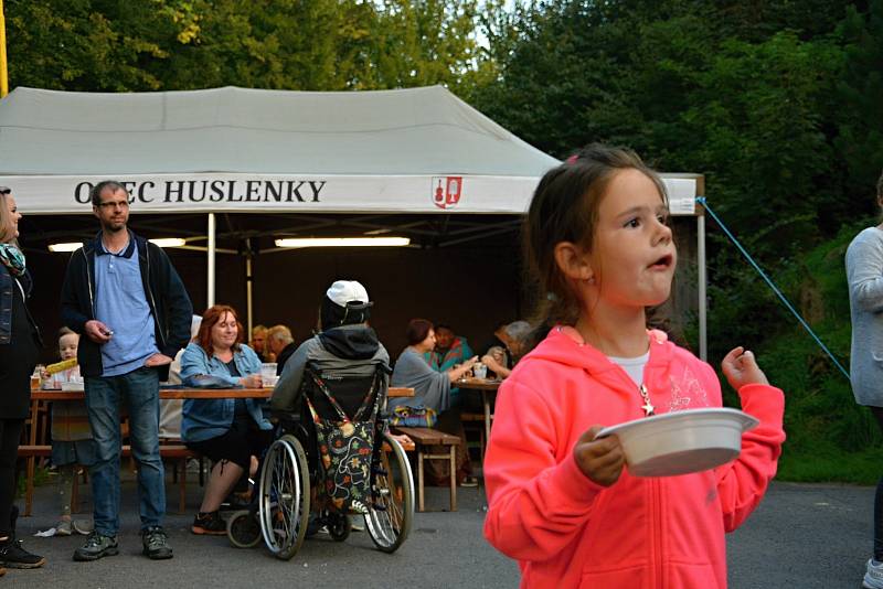 Areál Rybníček v Huslenkách hostil v sobotu 4. září 2021 tradiční Huslenské slavnosti.