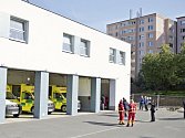 Zahájení dostavby garáží výjezdní stanice Zdravotnické záchranné služby Zlínského kraje ve Valašském Meziříčí.