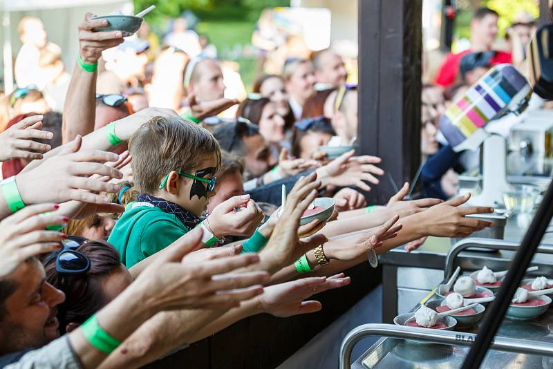 Garden Food Festival 2019 v rožnovském parku.