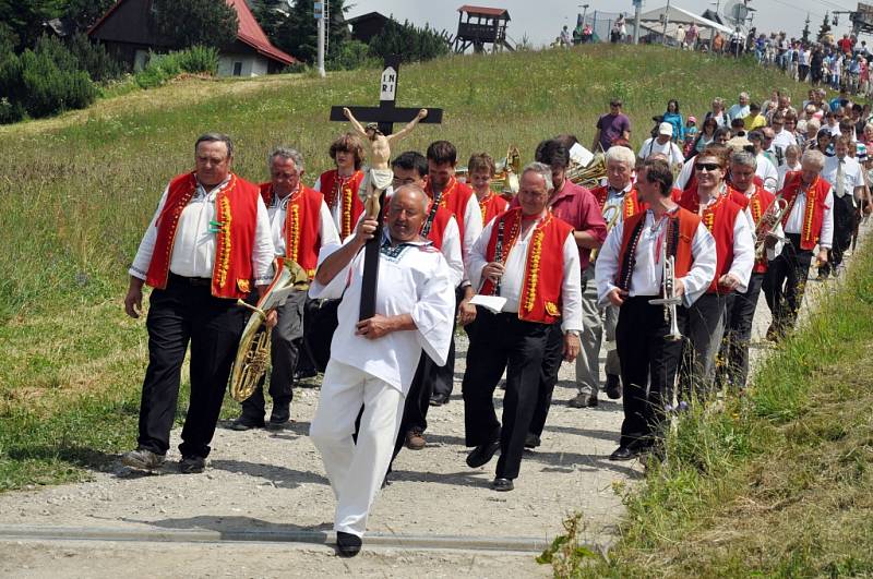 Setkání lidí dobré vůle, při příležitosti oslav příchodu Cyrila a Metoděje na Kohútce v Javorníkách 