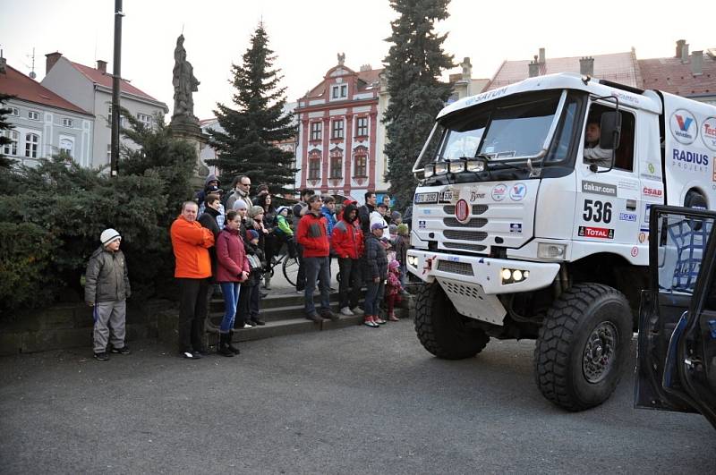 Na náměstí ve Valašském Meziříčí se v sobotu 8. března 2014 uskutečnil program nazvaný Dakarské odpoledne. 