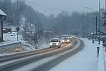 Heavy snowfall also hit Wallachia on Thursday, December 9, 2021.