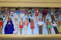 Výstava panenek Barbie.