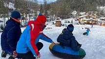 Snowtubing ve Velkých Karlovicích