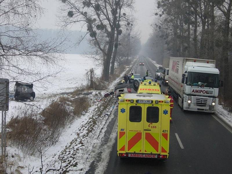 Vážnější dopravní nehoda u Valašského Meziříčí