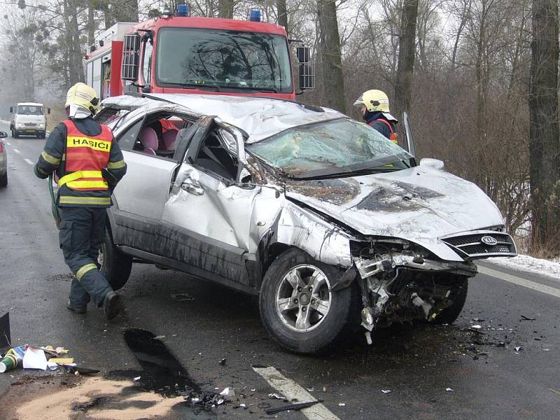 Vážnější dopravní nehoda u Valašského Meziříčí