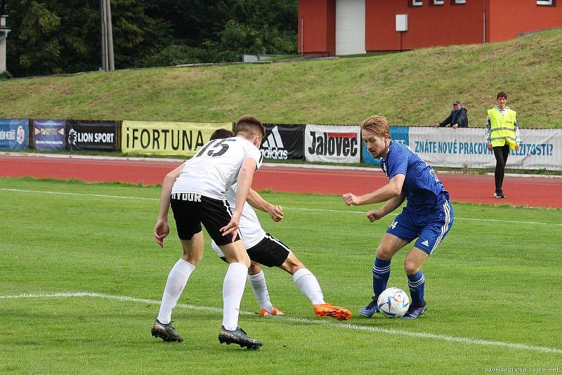 Fotbalisté Valašského Meziříčí prohráli s Polankou nad Odrou 0:2.