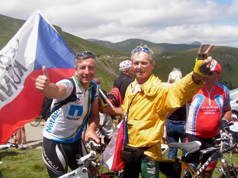Jan Talaš ze Vsetína se vydal na 101. ročník Tour de France, kde se potkal i s rodiči českého cyklisty a účastníka Tour Leo Königa. 