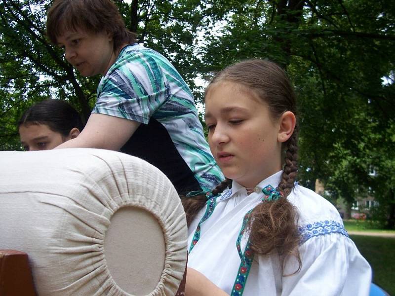 Folklorní festival Vsetínský krpec v Panské zahradě