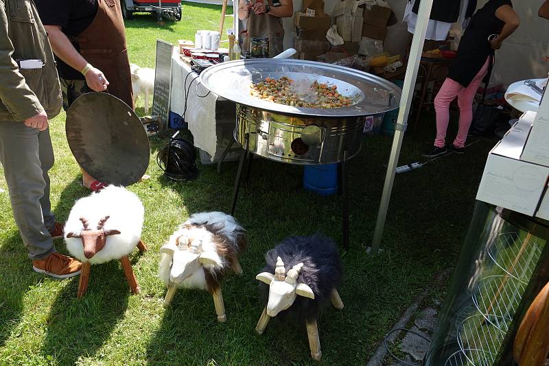 Garden Food Festival 2019 v rožnovském parku.