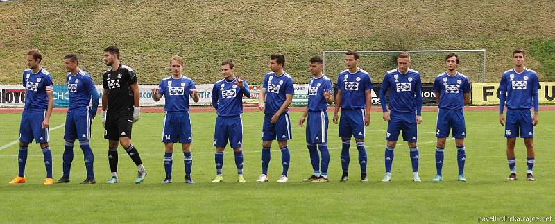 Fotbalisté Valašského Meziříčí prohráli s Polankou nad Odrou 0:2.