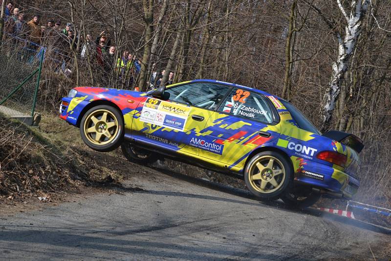 Valašská rally 2018 - 1. etapa  Shakedown, RZ 1 Fulnek, RZ 3 Lešná, RZ 6 Lešná