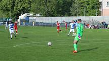 Fotbalisté Vsetína v derby porazili Valašské Meziříčí 2:0.