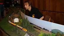 Ve Vsetíně vystavují o víkendu modely vlaků a železnic.