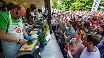 Garden Food Festival 2019 v rožnovském parku.