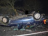 Šedesátiletý řidič Citroenu, který havaroval v sobotu 10. února 2018 u Branek, nadýchal po nehodě 2,65 promile alkoholu.