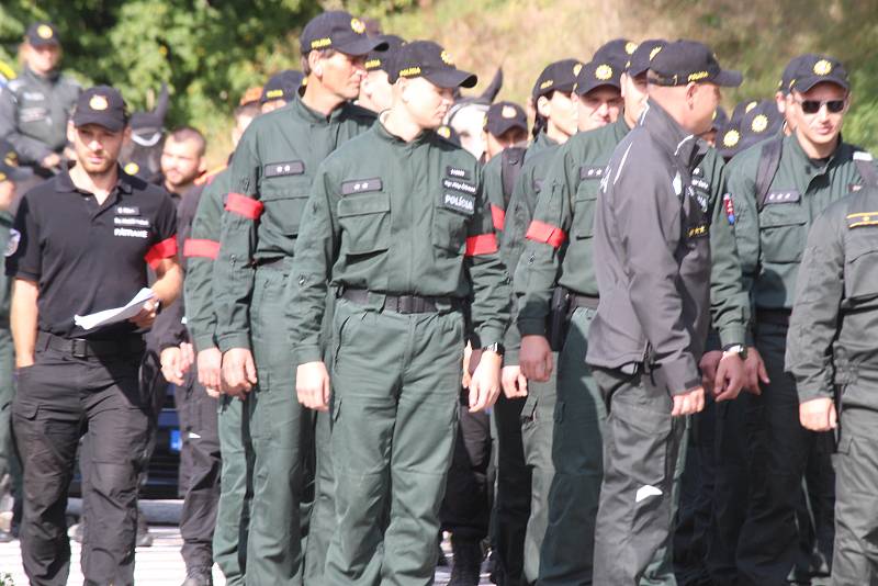 Starý Hrozenkov – Drietoma  mezinárodní taktické cvičení policie Treinčanský  kraj a Zlínský kraj.