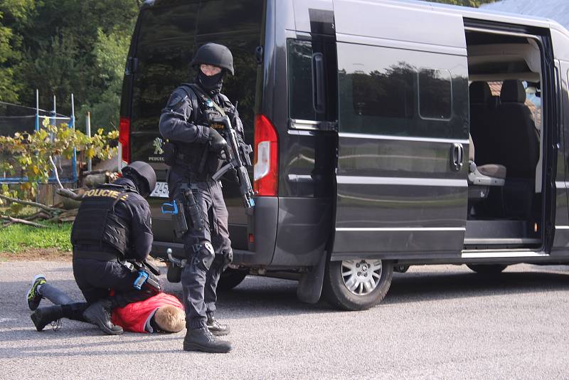 Starý Hrozenkov – Drietoma  mezinárodní taktické cvičení policie Treinčanský  kraj a Zlínský kraj.