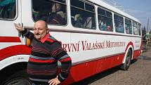 Oslavy 130 let trati z Hranic na Valašsko na vsetínském nádraží