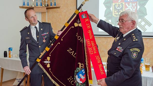 130. výročí založení hasičů z Hovězí