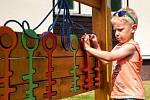 Letošní prázdninovou novinkou v Resortu Valachy ve Velkých Karlovicích je Kulíškův dětský park. Mimo jiné nabízí dřevěné herní prvky.