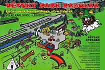 Mapa parku Razulák