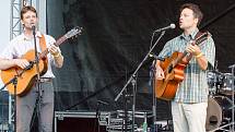 Simon & Garfunkel Revival vystupuje  v sobotu 3. srpna 2019 na scéně Letní kino v Bystřičce na Vsetínsku na 21. ročníku country festivalu Starý dobrý western.