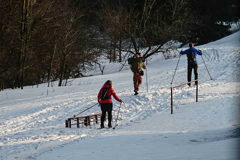 Březnové Pustevny nejen z ptačí perspektivy