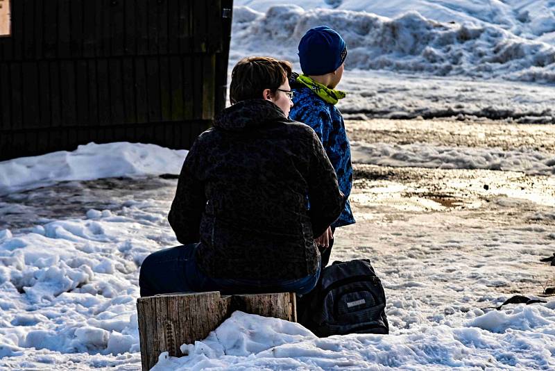 Březnové Pustevny nejen z ptačí perspektivy