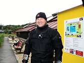 Instruktor potápění Jiří Baroš.