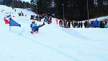 Pátý ročník BobCrossu - Mistrovství Československa v jízdě na dětských plastových bobech ve Ski areálu Karolinka.