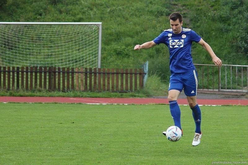 Fotbalisté Valašského Meziříčí prohráli s Polankou nad Odrou 0:2.