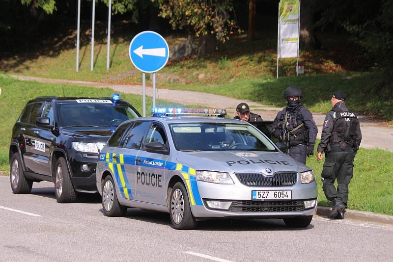 Starý Hrozenkov – Drietoma  mezinárodní taktické cvičení policie Treinčanský  kraj a Zlínský kraj.