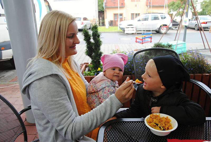 Ochutnávka dobrot na festivalu Love Food, který byl už pošesté součástí Zašovských slavností; sobota 7. září 2019